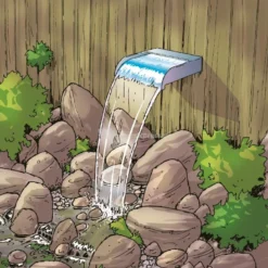 Ubbink Nevada 60 Rvs Waterval -Exporteren Lente Hof Winkel 1312105 3 0 800x715