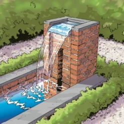 Ubbink Nevada 90 Rvs Waterval -Exporteren Lente Hof Winkel 1312105 5 0 800x696 1