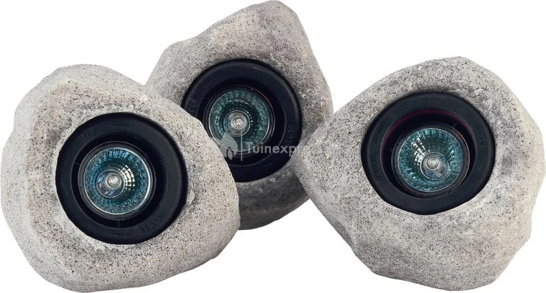 Pontec PondoStar LED Rocklight Set Vijververlichting 3 Pontec PondoStar LED Rocklight Set Vijververlichting