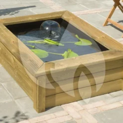 Ubbink Quadro 5 Houten Vijverombouw Wood 1