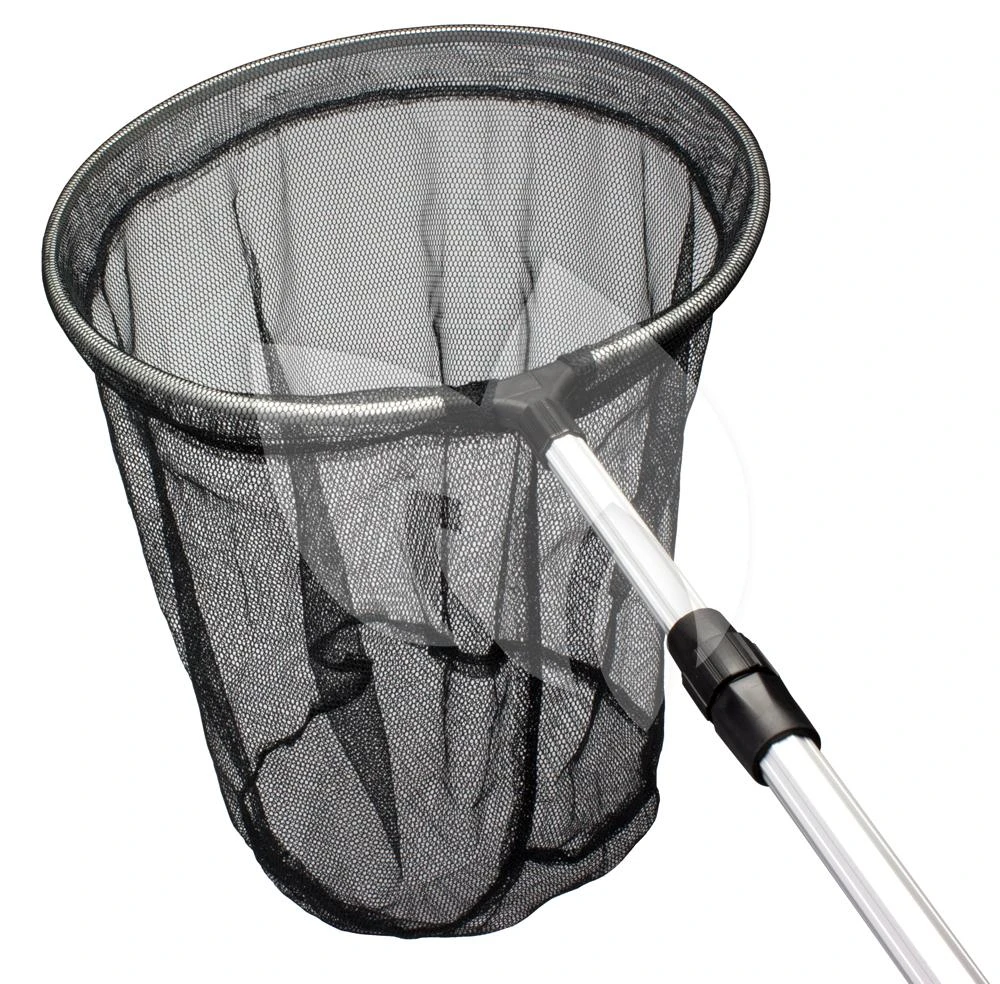 Schepnet Rond Grof Met Telescoopsteel 3 Schepnet Rond Grof Met Telescoopsteel